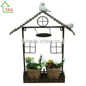 Freestanding Metal Wardian Case Indoor Greenhouse Garden Planter thumbnail-3