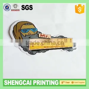 OEM Eco Friendly Logo Printed Cute Custom Die Cut Stickers thumbnail-1