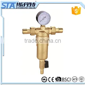 ART.5065 Made in China Nickel Plated Forged Adjustable Forged Brass Air Steam Water Pressure Reducing Valve Price for Water thumbnail-5