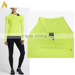 GYM Women Seamless Gym Sports Running Thermolite Pullover Jacket thumbnail-2