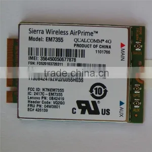 MDM 9615 Qualcomm EM7355 04W3801 4G WWAN Card for THINKPAD X1 X240 W540 T440P T431S thumbnail-2