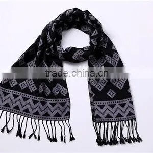 Fashion Design Lady Viscose Scarf D800-35 thumbnail-2