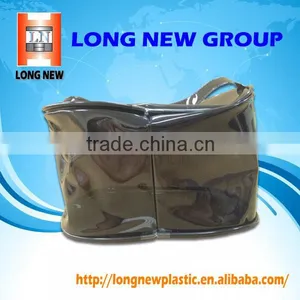 Black Pvc Bag Ziplock Plastic Bag Zipper Bag thumbnail-2