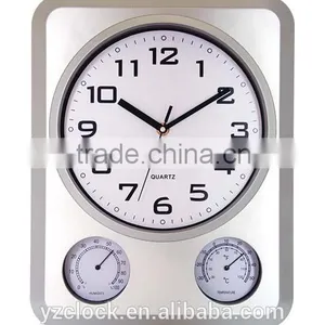 Wall Clock With Humidy and Temperature thumbnail-2