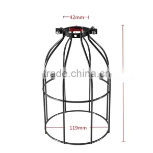 Classical Industrial Style Metal Cage Ceiling Pendant Light Lamp Shades thumbnail-5