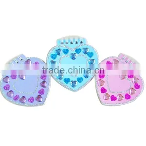 Mini Notebook Heart Shape With Stone thumbnail-1