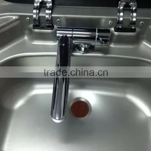 The Global First Model of Full Copper Folding Kitchen Faucet Tap GR-S010 thumbnail-5