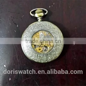 New Design Alloy Watch Case Classic Quartz Watch Pocket Watches thumbnail-5