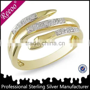 Custom 18k Gold Ring, Silver Snake Rings thumbnail-1