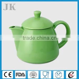 Hot Sale Bulk Cheap Colorful Glazed Ceramic Teapot thumbnail-1
