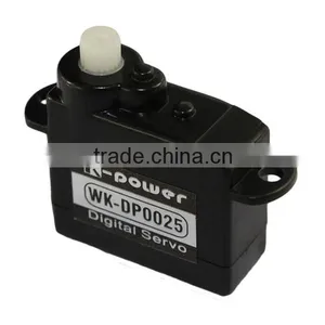 K-power P0025 rc Analog Plastic Gear Coreless Motor Micro Servo thumbnail-2