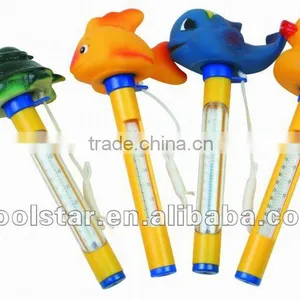 Animal Swimming Pool Water Temperature Thermometer Floating Pool Thermometer in 4 Styles w/ String P1508 thumbnail-1