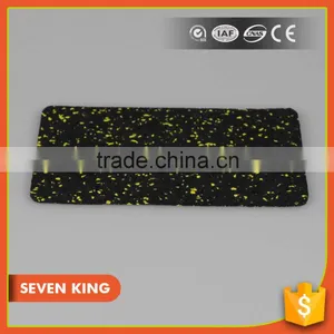 Qingdao 7king Good Quality Anti Slip and Anti Fatigue Interlock Treadmill Usage Rubber Tile thumbnail-6