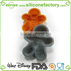 Christmas Related Lovely Snowman Shaped Platinum Grade Silicone Bake Mould thumbnail-4