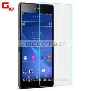 Wholesale Price Mobile Phone Screen Protective Film for Sony Ultrathin Tempered Glass Screen Protector for Sony z2 thumbnail-2