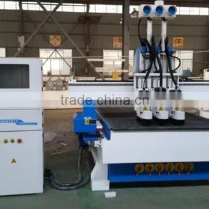 FLDM1325 Cnc Router Machine Cutting Wood With 3 Heads thumbnail-6