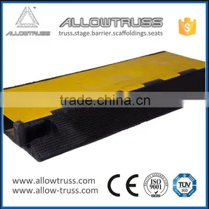 3 Channel Rubber Cable Protector Cover,rubber Road Hump thumbnail-5