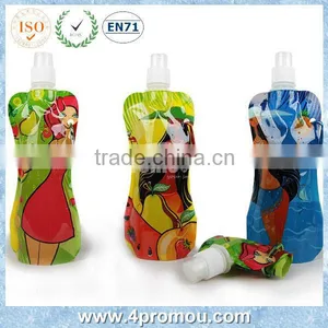 Cartoon Design Children Plastic Sports Water Bottle thumbnail-1