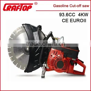 93.6CC 4KW EUROII Certified Gas Powered Cut off Saw Machine thumbnail-1