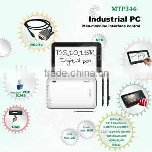 2014 New 10.1inch Industrial Tablet pc Quad Core With NFC, RFID , RS232 ,Built in RJ45 Bluetooth Tablet pc thumbnail-2