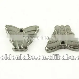 Hematite Butterfly Pendants(SL30662) thumbnail-1