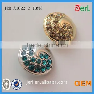 China Gold Diamond Metal Buttons thumbnail-1