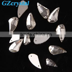 Wholesale Crescent Shaped Stones for Clothes Decoration Crystal Bead thumbnail-1