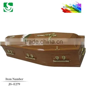 JS-E279 Hot Sale Cheap Antique Funeral Coffin thumbnail-1