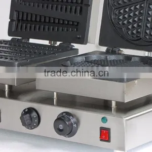 Stainless Steel Double Waffle Maker / Lolly Waffle Maker / Heart Waffle Maker thumbnail-5