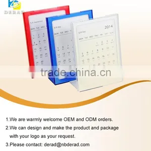 2016 Cheap Sexy Colorful Acrylic Table Calendar thumbnail-2
