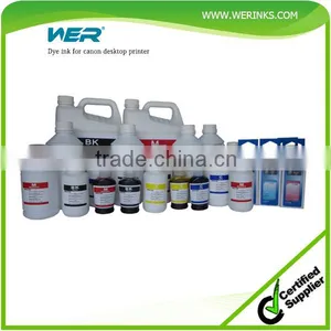 2016 Posting WER Top Grade Quality Dye Ink for Canon Desktop Printer thumbnail-1