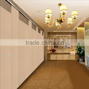 Toilet Partition Compact Laminate Panel for Sale in Foshan Durable Hpl Toilet Partition HPL Laminate Toilet Partition Division thumbnail-3