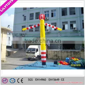 High Quality 3meters to 10m Custom Logo Advertising Dancing Man Inflatable Sky Tube Air Dancer thumbnail-2