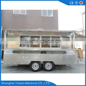 YS-FV450A Coffee Van Mobile Food Cart With Fryer thumbnail-2