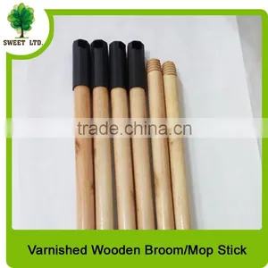 Wholesale 120x2.2cm Varnished Wooden Broom Stick With Big Cap thumbnail-2