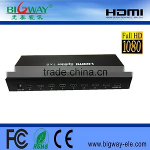 2015 Full HD HDMI Splitter 1x2 1x4 1x8 1x16 for HD TV Set thumbnail-1