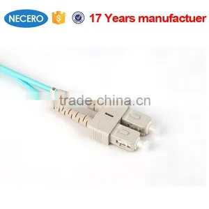 SC-ST Om3 Fiber Patch Cord With Single-mode LSZH Jacket thumbnail-2