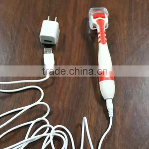 Vibrating and Changeable Heads LED Light Microneedle Dermaroller thumbnail-4
