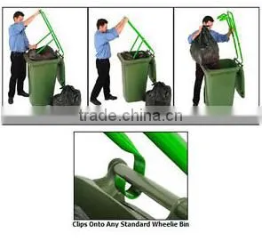 Wheelie Bin Compactor Rubbish Bag Squash Product Assenbled Garbage thumbnail-1