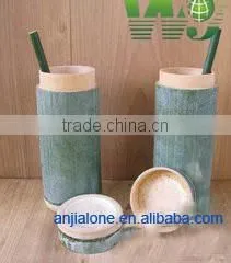 WY-CC010 2016 Natural and Round Bamboo Straws/bamboo Tubularis Mafactures China thumbnail-1