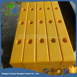 Ultra High Molecular Weigh Chemical Resistance Red UHMWPE Marine Fender Dock Bumper thumbnail-2