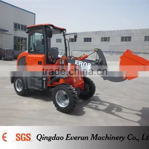 Everun Brand New ER08 Small Front End Loader With Rops & Fops Cabin thumbnail-1