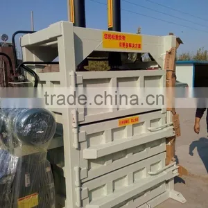 Hydraulic Vertical Semi-auto Baler Machine for PET Bottles, Used Clothes and Paper Cardboard DB-20T thumbnail-2