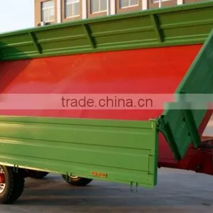 Tractor Hydraulic Farm Tandem Tippping Trailer, Tipping Wagon, Dump Trailer, Dump Wagon From 2Ton~8 Ton, Rear and Side Tipping thumbnail-5