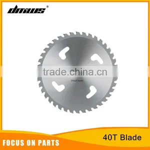 Grass Cutting Machinery Grass Trimmer Parts 40T Alloy Circular Blade thumbnail-1
