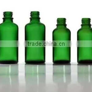 10ml,15ml,20ml,30ml,50ml Green Glass Bottles for Oil thumbnail-1