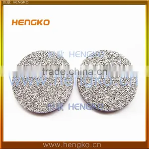 0.5 Microns - 90 um Sintered Porous SS 316L Stainless Steel Filter Disc thumbnail-1