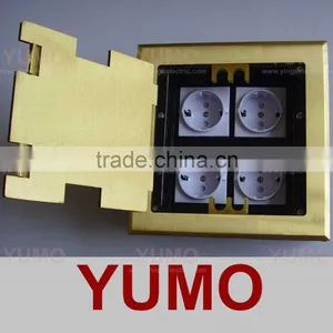 Floor Socket (Ground Socket) Open Type YUMO-180KC With 4ways Europe Type Socket thumbnail-1