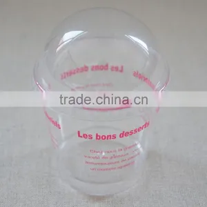 Customized Cute Logo Disposable Plastic PP Cup With Different Voliumer thumbnail-2