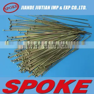 High Quality Cheap Bicycle /motorcycle Colour Galvanized Spoke and Nipple thumbnail-1